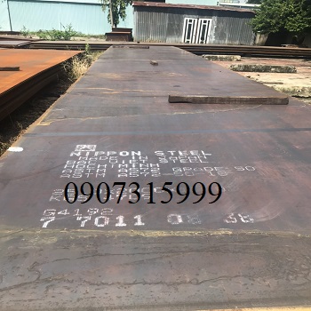 Thép tấm A572 dày 6mm hàng tại kho Thủ Đức TP.HCM